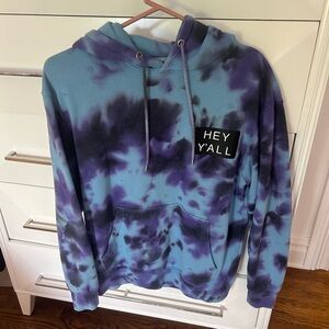 tie dye hoodie